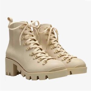 Worn Once! Schutz Xayane Booties Size 8B Schutz Booties Combat Boots